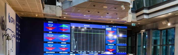 PGE napędza wzrosty na WIG20 - indeks rośnie 1,73%