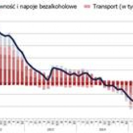Dynamika inflacji i prognozy TMS. Źródło: TMS, GUS