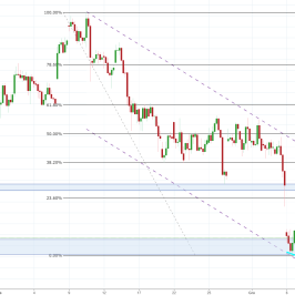 Notowania instrumentu BITCOIN, interwał: D1, źródło: TMS Brokers