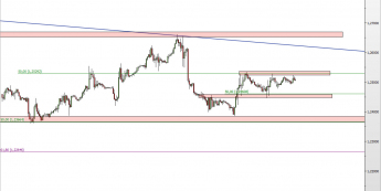 Wykres godzinowy kursu USD/CAD <span> Źródło: TMS Direct <span>