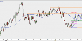 USD/CAD - wykres 1D; Źródło: TMS Direct