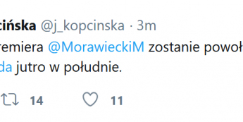 Źródło: Twitter, @j_kopcinska
