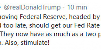 Trump atakuje Fed, znowu