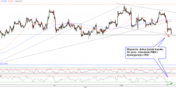 Wykres godzinowy kursu EUR/USD <span>Źródło:TMS Direct<span>