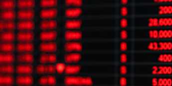 Spadki za Wielką Wodą - Dow Jones ponad 1% pod kreską