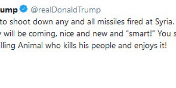 Prowokacyjny wpis Trumpa