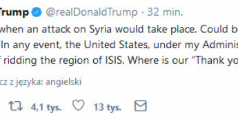 źródło: realDonaldTrump via Twitter