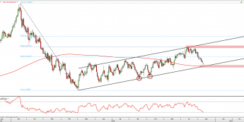 Wykres dzienny USD/CAD z dn. 12.12 <span> Źródło: TMS Direct