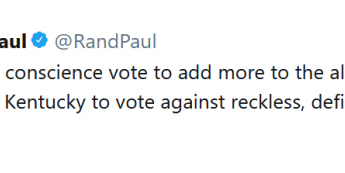 Źródło: Twitter, @RandPaul