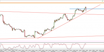 Wykres godzinowy kursu USD/CAD <span> Źródło: TMS Direct <span>