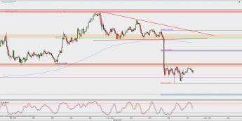 Wykres godzinowy USD/JPY; Źródło: TMS Direct