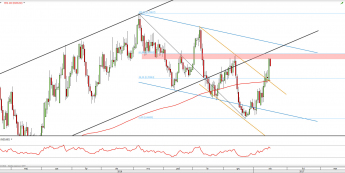 Wykres dzienny NZD/USD z dn. 18.01 <span> Źródło: TMSDirect