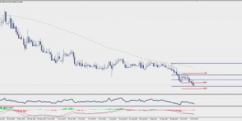 Wykres dzienny EUR/CZK; Źródło: TMS Trader
