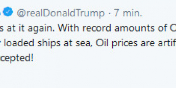 Trump: zbyt wysokie ceny ropy