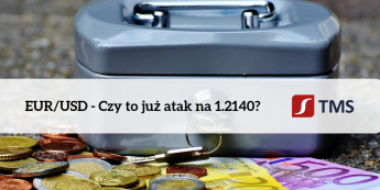 EUR/USD - Czy to już atak na 1.2140?