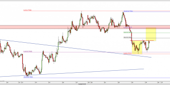 Wykres godzinowy kursu NZD/USD <span> Źródło: TMS Direct <span>
