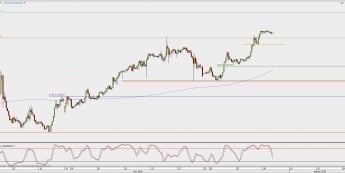 Wykres godzinowy USD/CAD; Źródło: TMS Direct
