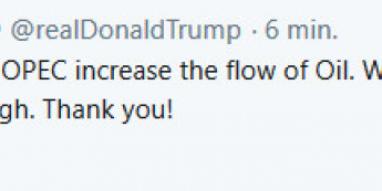 Rewizja w dół PKB USA, Trump zbija ceny ropy