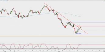 Wykres dzienny USD/CAD; Źródło: TMS Direct