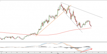 Wykres dzienny SOYBEAN <span> Źródło: TMS Direct<snap>