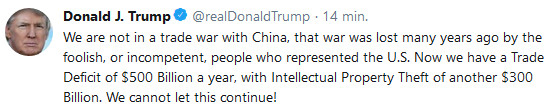 źródło: realDonaldTrump via Twitter źródło: realDonaldTrump via Twitter
