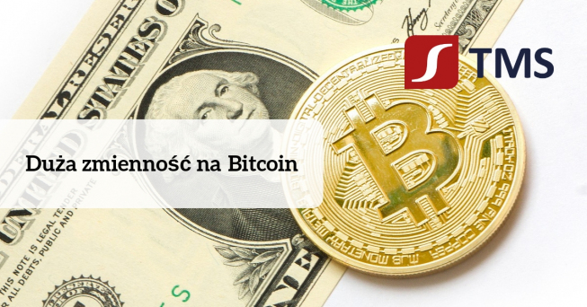 Duża zmieność na Bitcoin