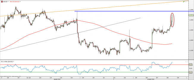 Wykres godzinowy EURUSD <span> Źródło: TMS Direct<snap> Wykres godzinowy EURUSD <span> Źródło: TMS Direct<snap>