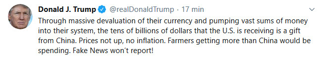 Źródło: Twitter @realDonaldTrump Źródło: Twitter @realDonaldTrump