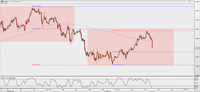 Wykres godzinowy EUR/USD; Źródło: TMS Direct Wykres godzinowy EUR/USD; Źródło: TMS Direct
