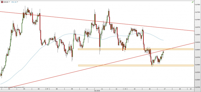 Wykres godzinowy kursu NZD/USD <span> Źródło: TMS Direct <span> Wykres godzinowy kursu NZD/USD <span> Źródło: TMS Direct <span>