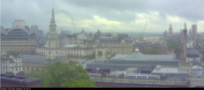 Sytuacja pogodowa w Londynie <span>Źrodło: Webcams.travel<span> Sytuacja pogodowa w Londynie <span>Źrodło: Webcams.travel<span>