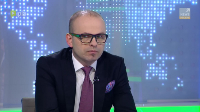 Dariusz Świniarski Zarządzający Portfelami w programie Zoom na giełdę / Polsat News 2
